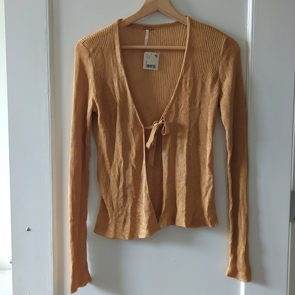 Free People Front Tie Top